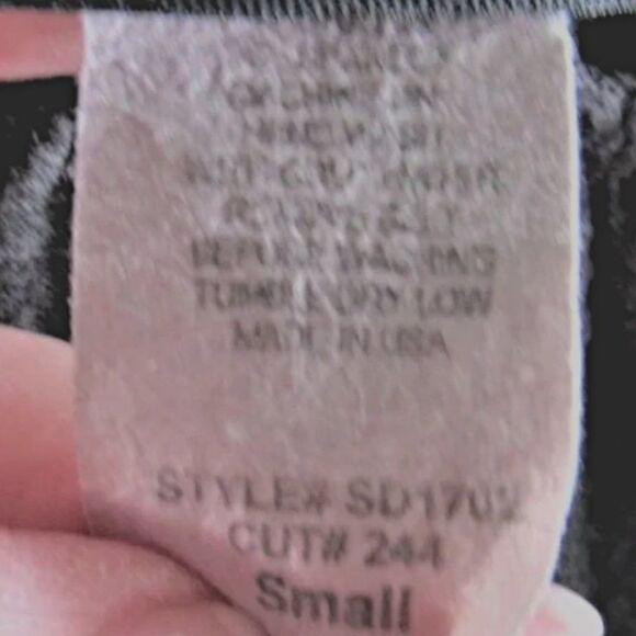 T-Shirt Knit Dress Above the Knee Belted Dolman Sleeves Gray Women’s Size Small - Picture 5 of 5